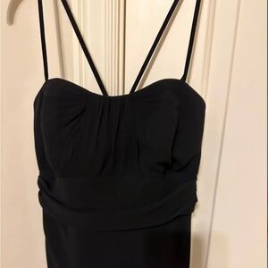 Floor length bridesmaids dress from David’s Bridal - size 4